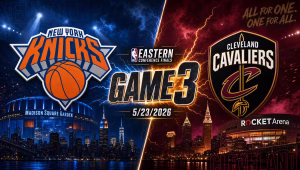 Knicks vs. Cavaliere Game 3 Prediction 5/23/26