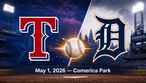 Rangers vs Tigers Prediction 5/1/26