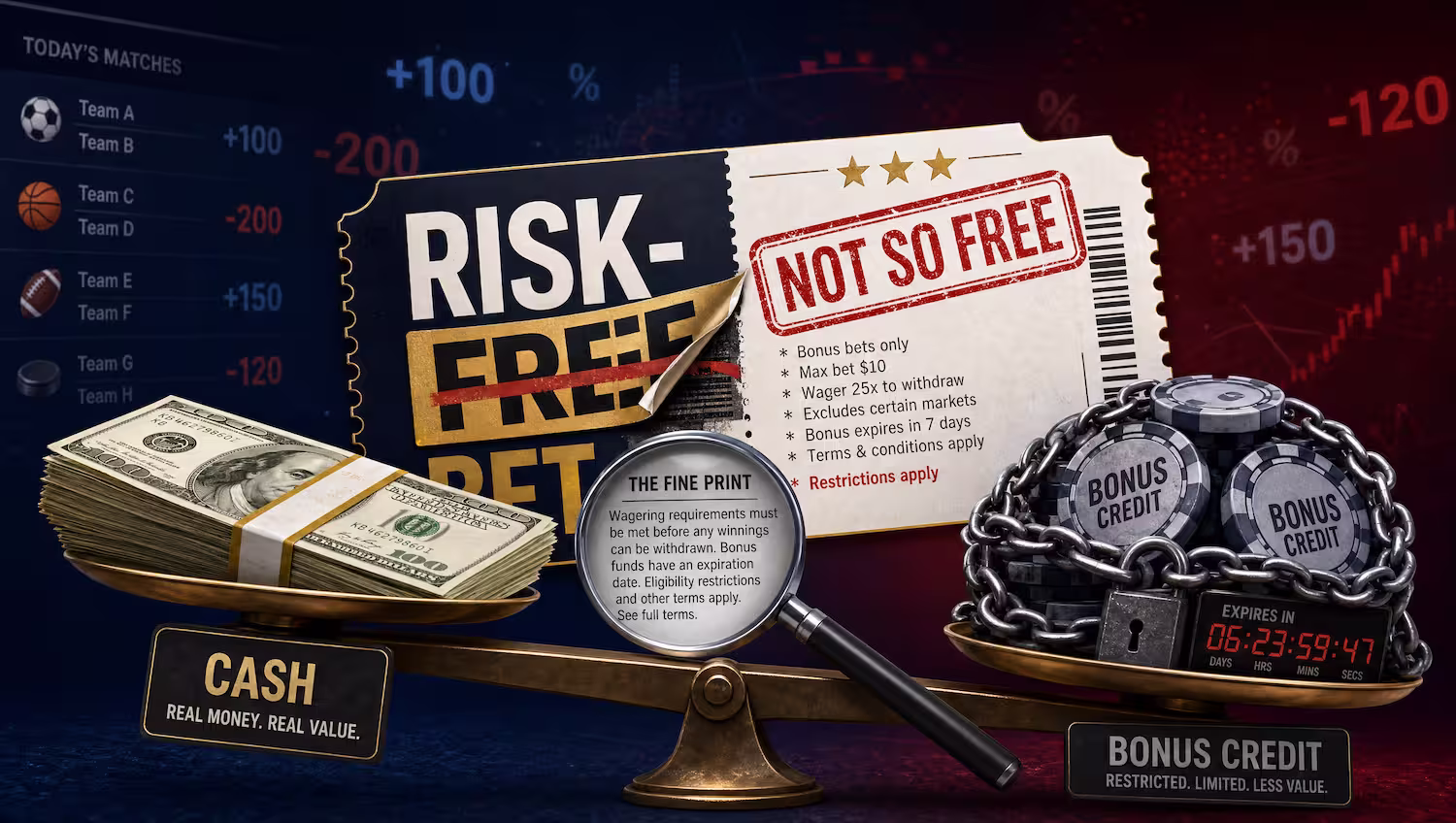 Risk-Free Bets Aren't Really Free