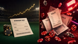 Straight Bets vs. Parlays