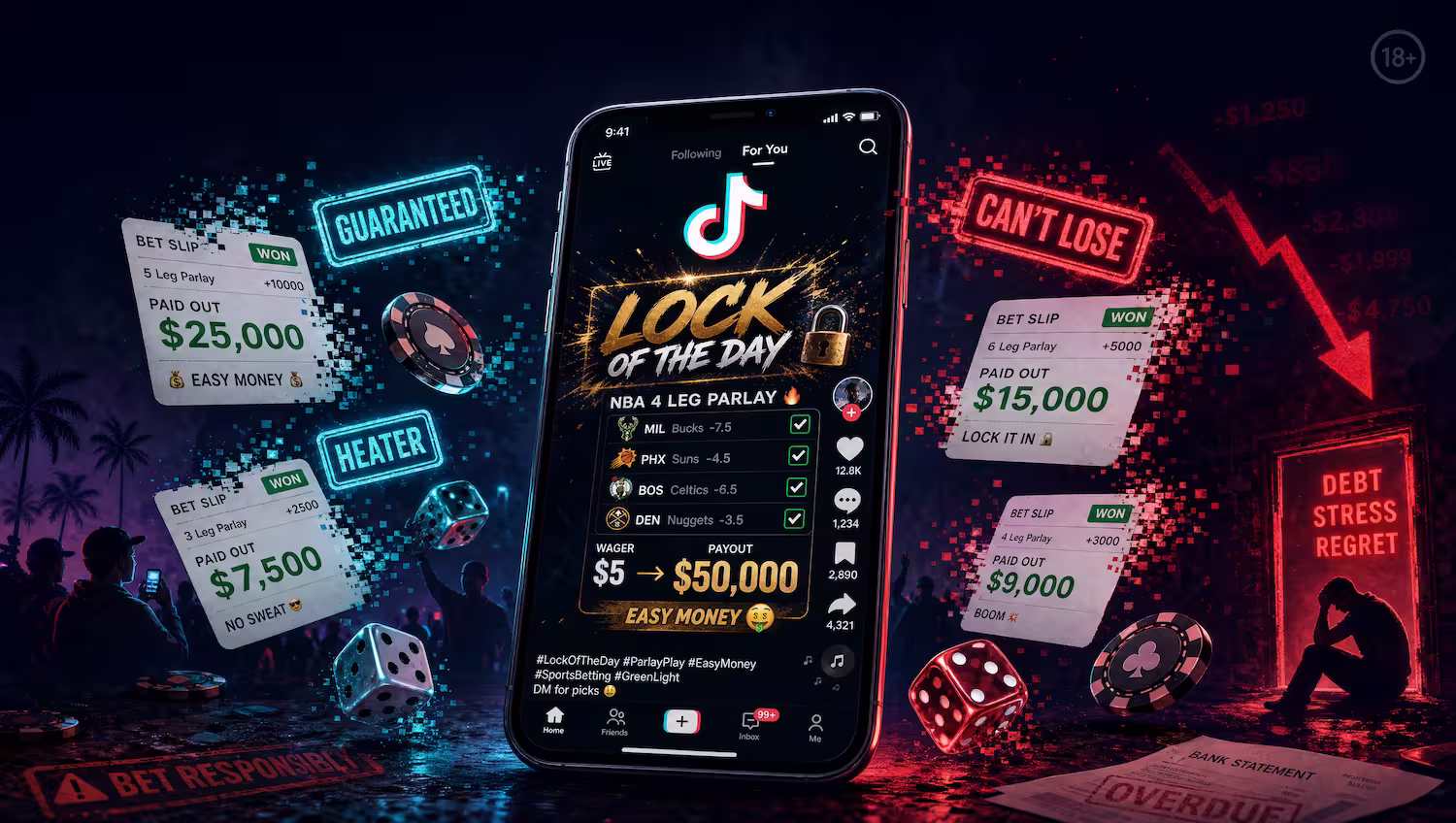 Bad Betting Advice on Tik Tok