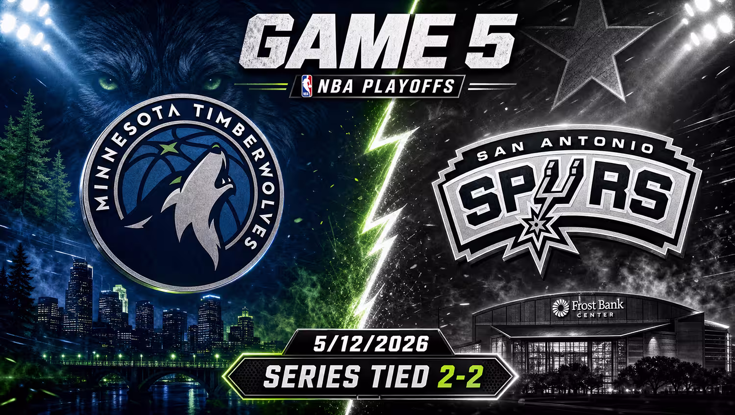 Timberwolves vs. Spurs Game 5 Prediction