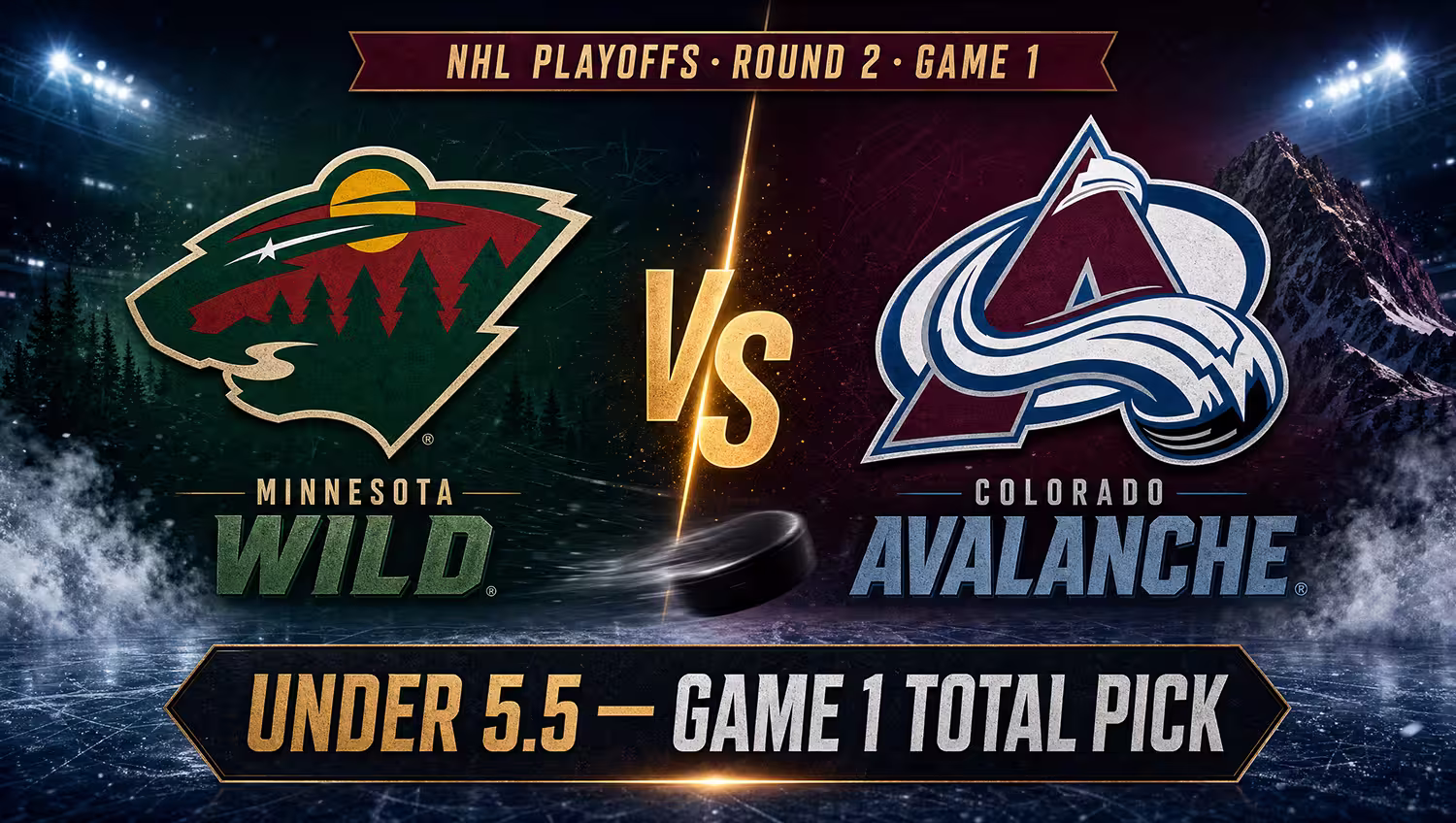 Wild vs Avalanche Game 1 Prediction
