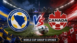 Bosnia and Herzegovina vs Canada 2026 World Cup Group B opener