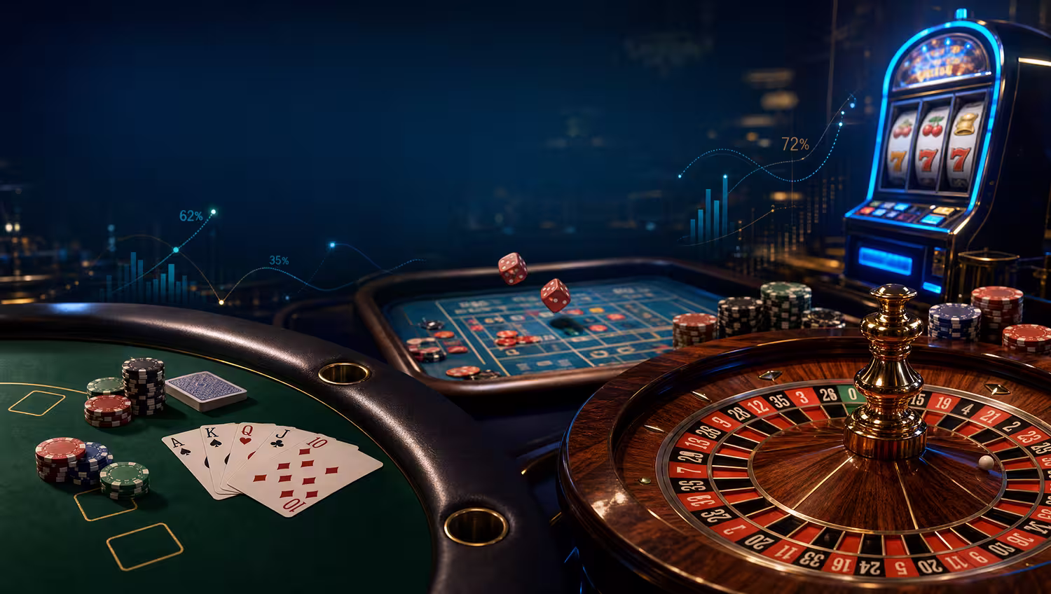 House Edge of Different Casino Games