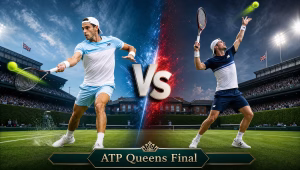 Francisco Cerundolo vs Tommy Paul ATP Queens Club Final