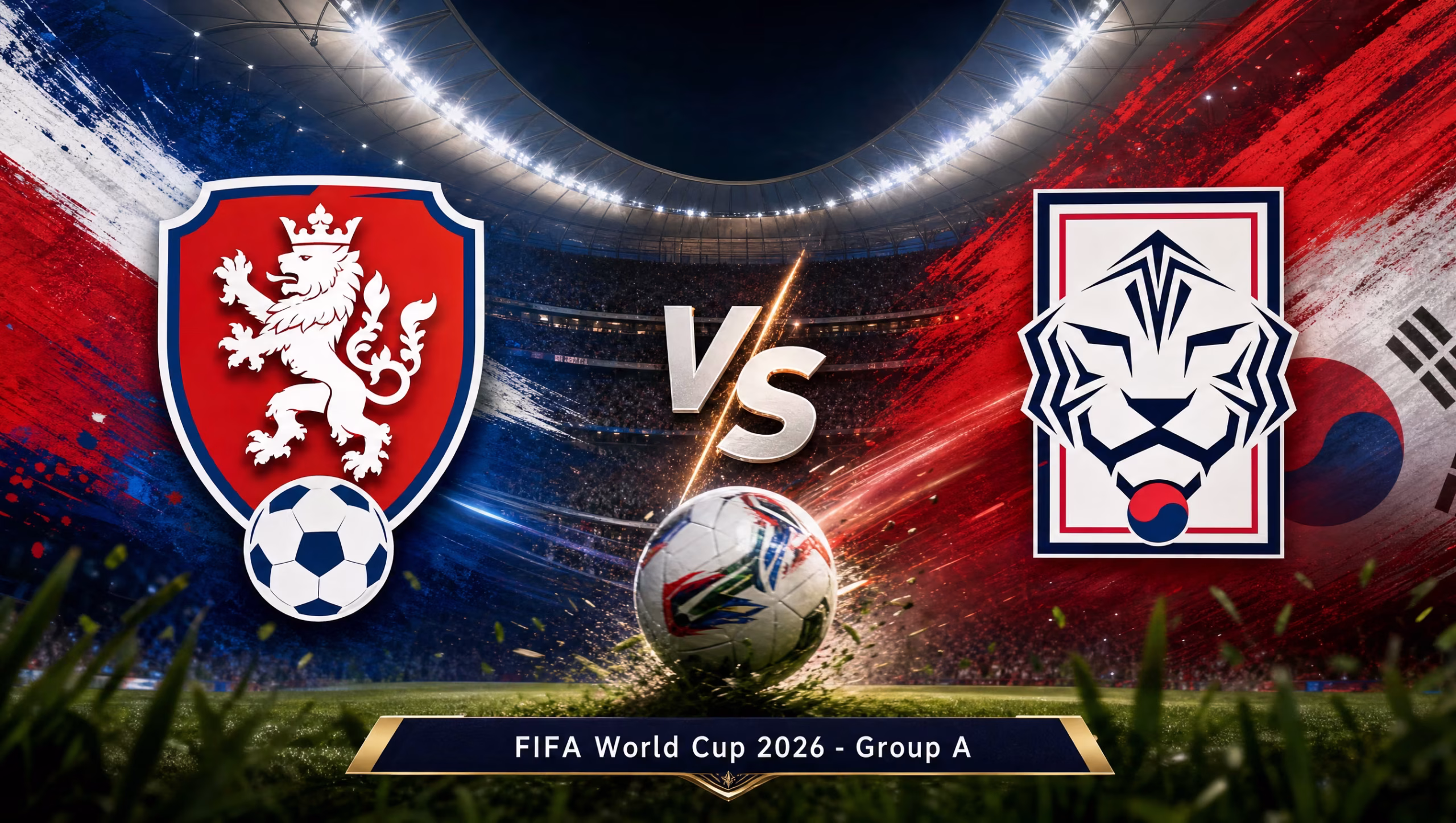 Czech Republic vs South Korea 2026 World Cup Group A matchup