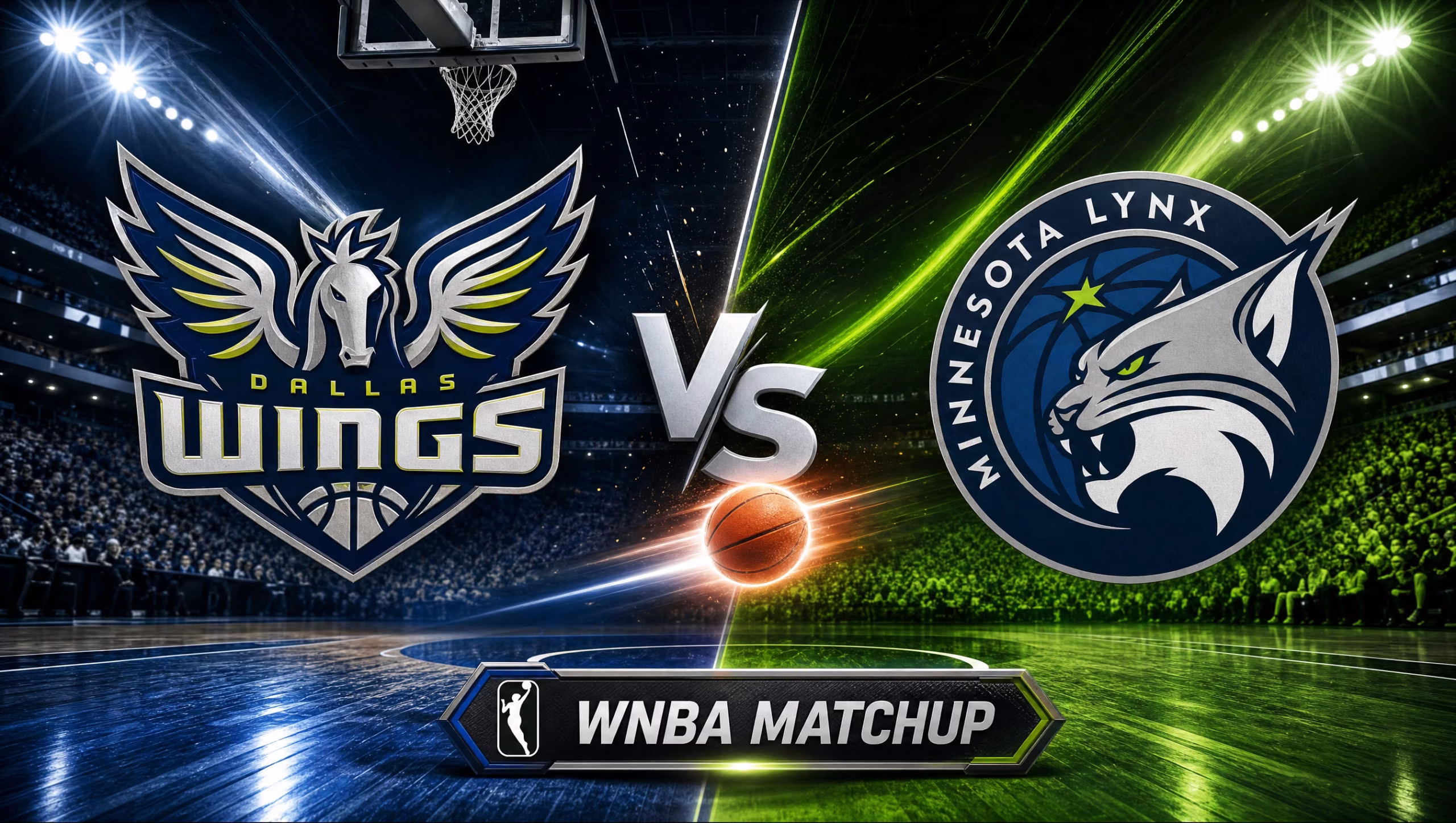 Dallas Wings vs Minnesota Lynx WNBA for June 9, 2026.
