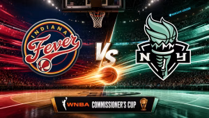 Indiana Fever vs New York Liberty WNBA Commissioner's Cup