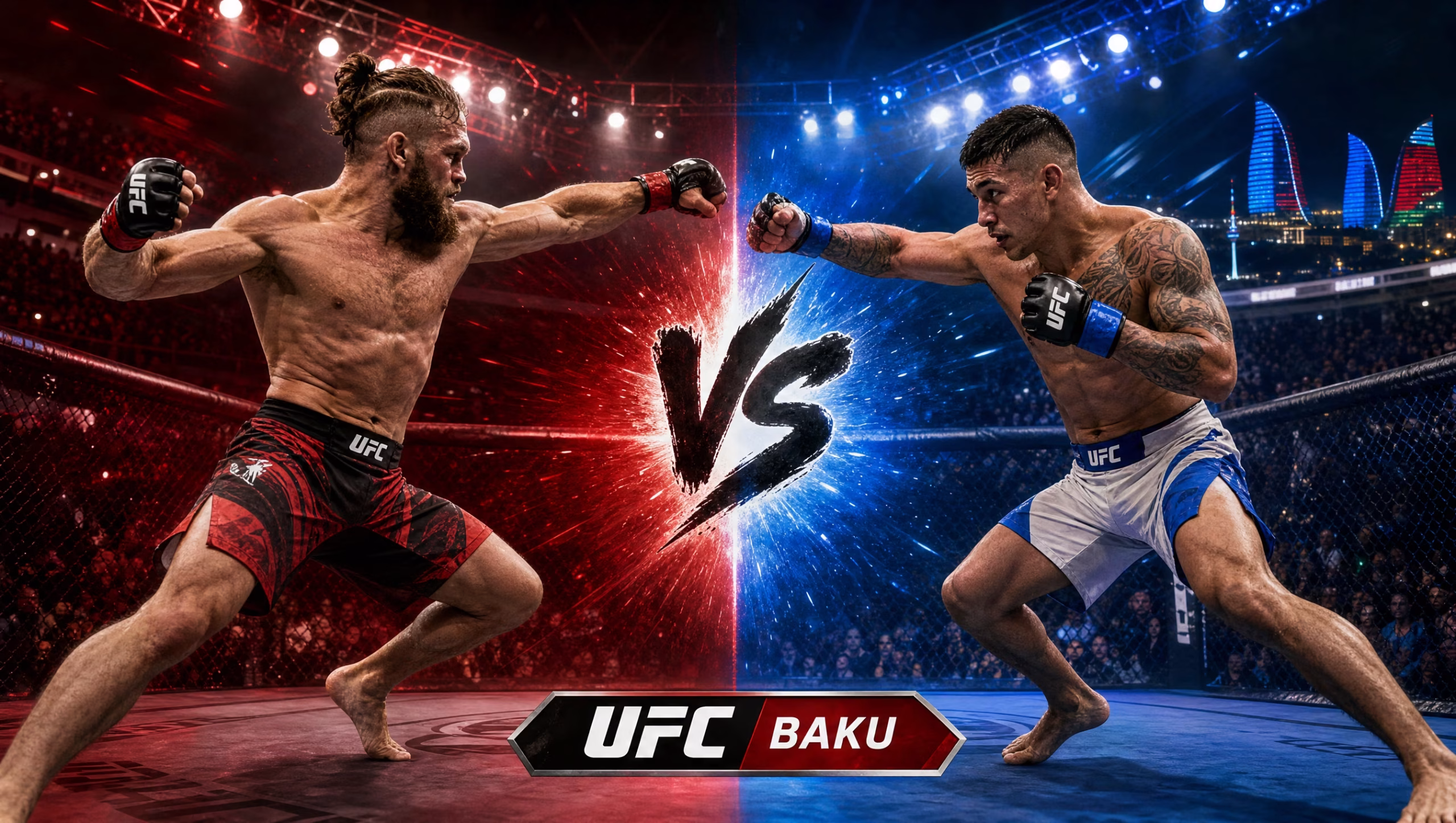 Rafael Fiziev vs Manuel Torres UFC Baku lightweight main event