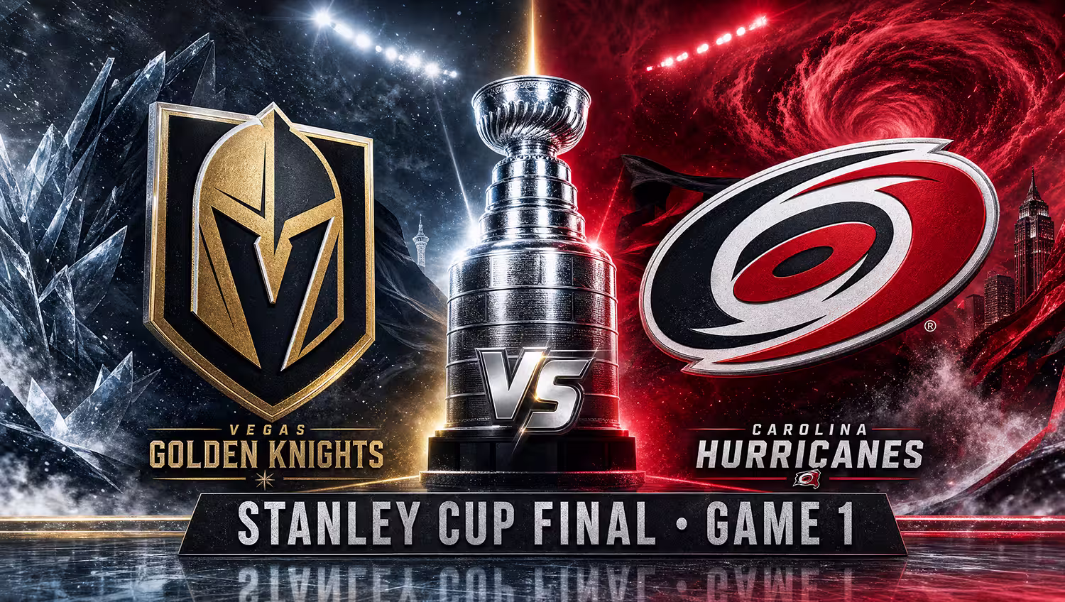 Golden Knights vs. Hurricanes Game 1 Matchup