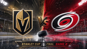 Golden Knights vs. Hurricanes Stanley Cup Final Game 2