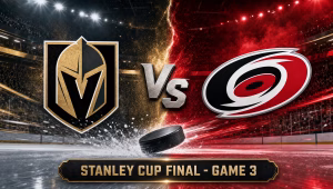 Vegas Golden Knights vs Carolina Hurricanes Stanley Cup Final Game 3