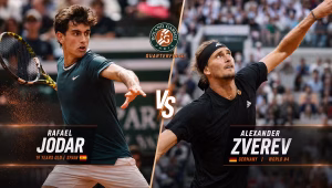 Jodar vs. Zverev French Open Quarterfinal