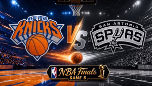 New York Knicks vs San Antonio Spurs NBA Finals Game 5 matchup