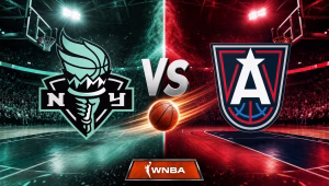 New York Liberty vs Atlanta Dream WNBA matchup
