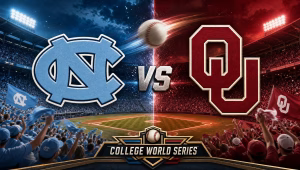 North Carolina vs Oklahoma College World Series
