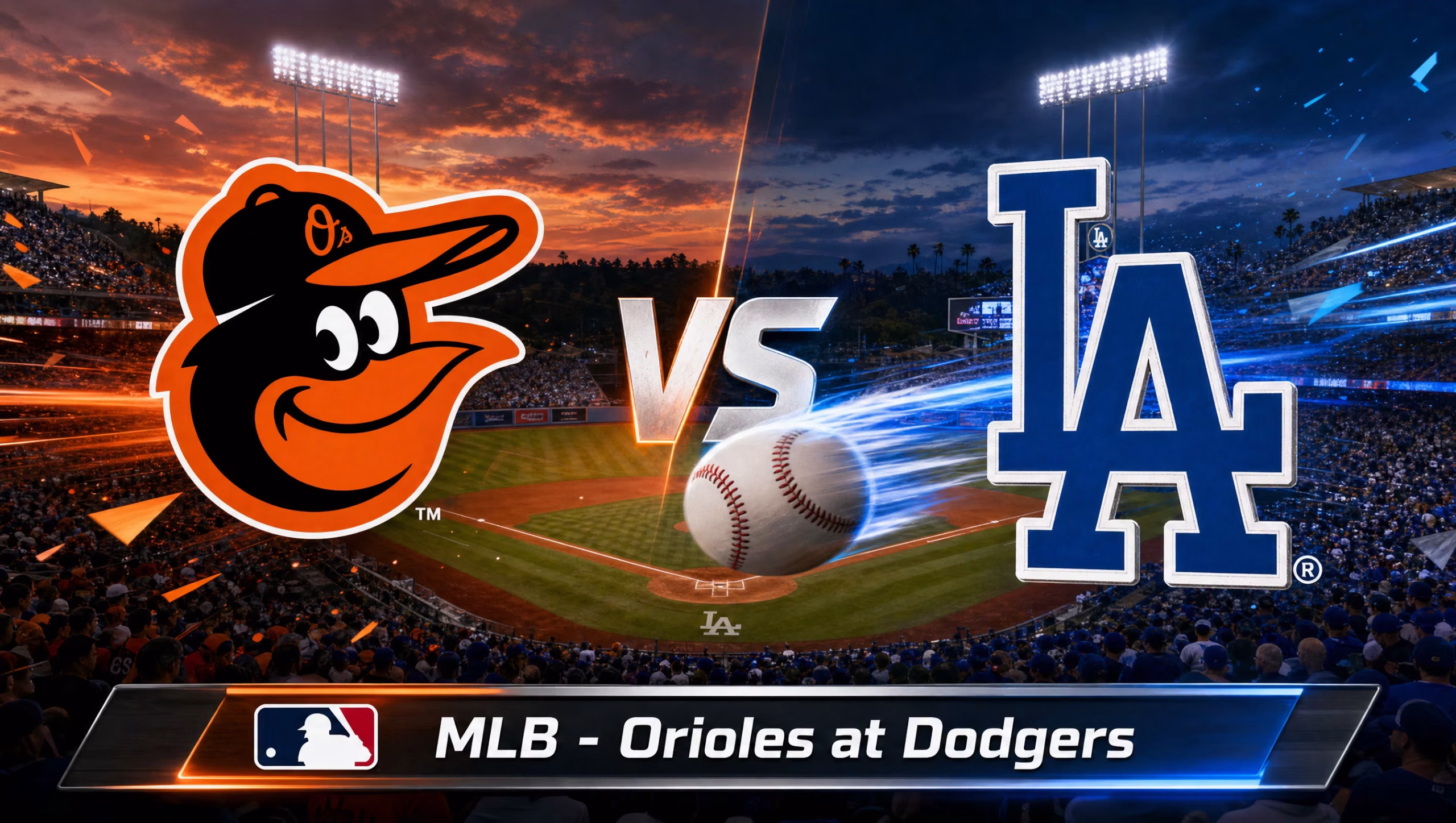 Baltimore Orioles vs Los Angeles Dodgers MLB Matchup