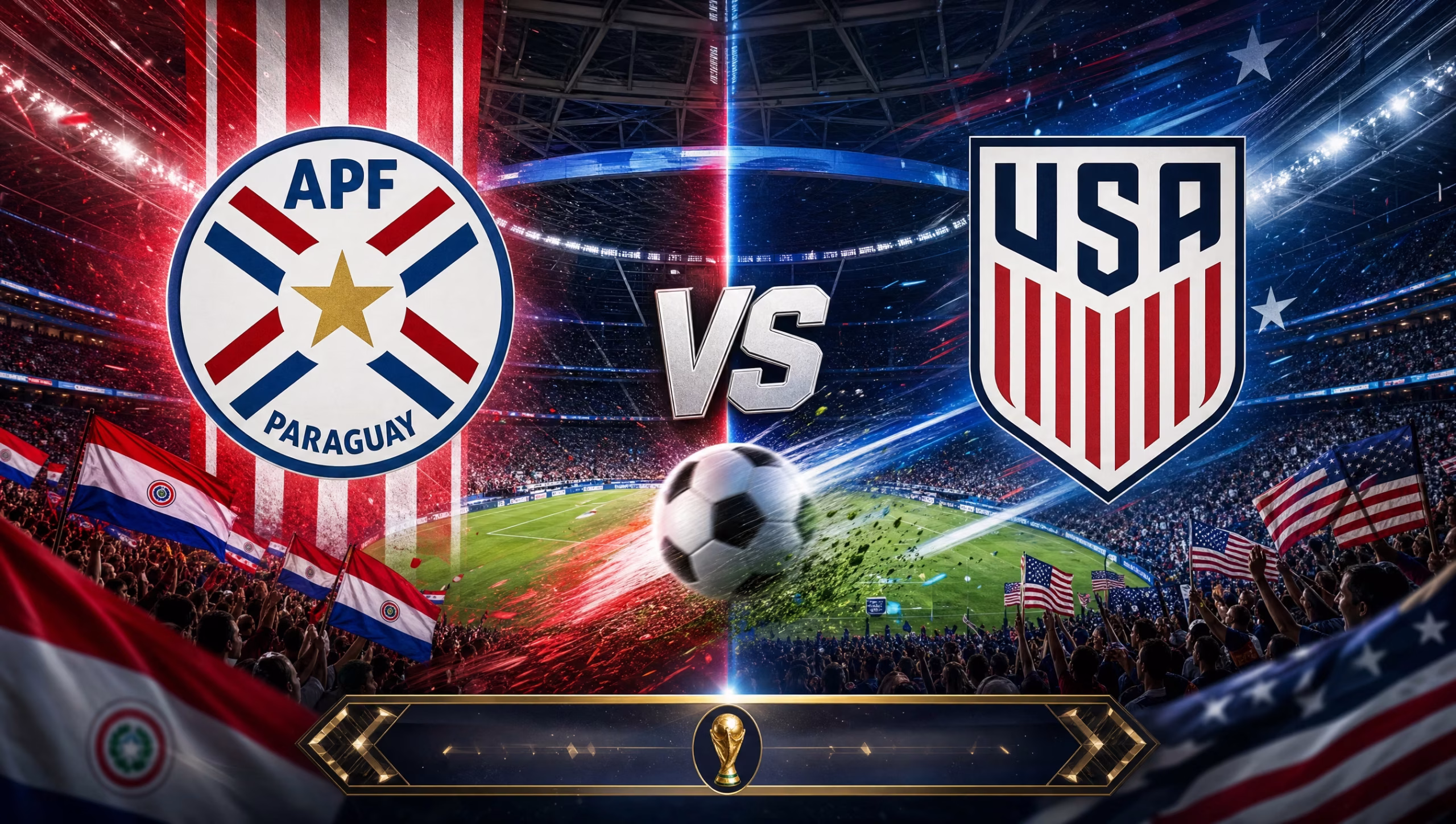 Paraguay vs USA 2026 World Cup Group D opening matchup