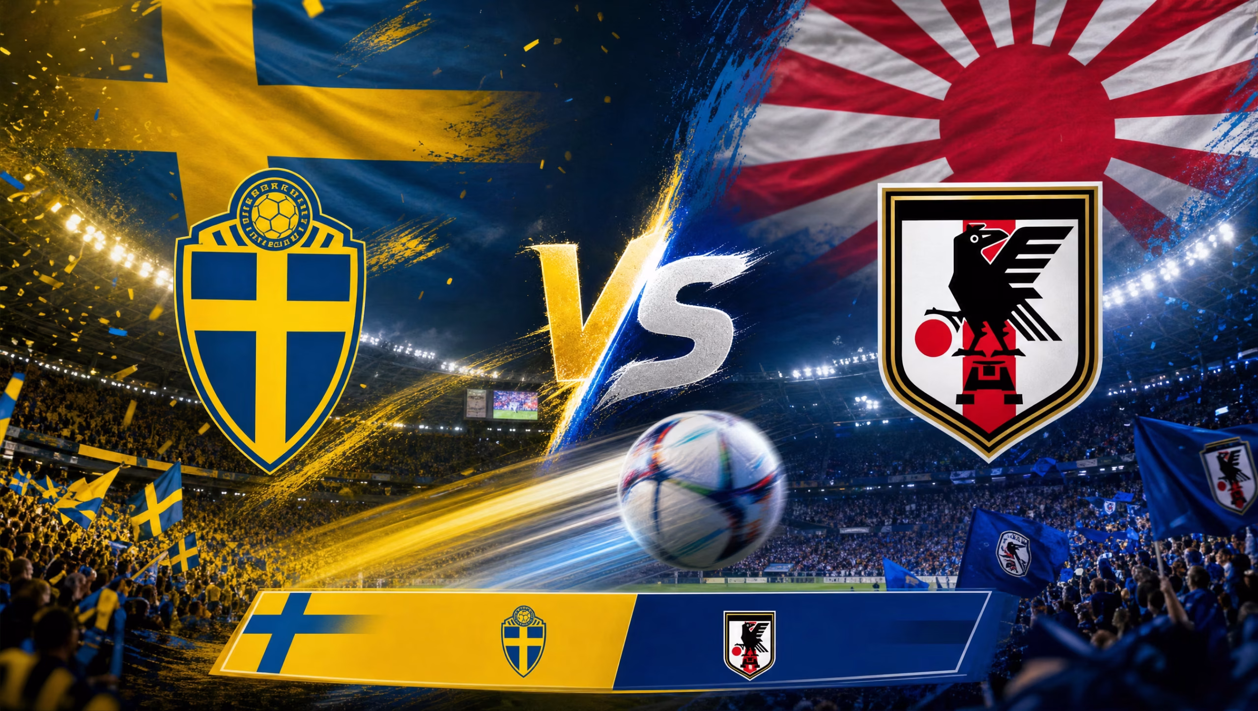 Sweden vs Japan 2026 World Cup Group F matchup